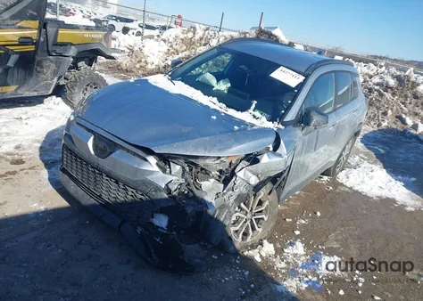 2025 Toyota Corolla Cross Hybrid Se from USA, damaged, VIN 7MUFBABG9SV086645